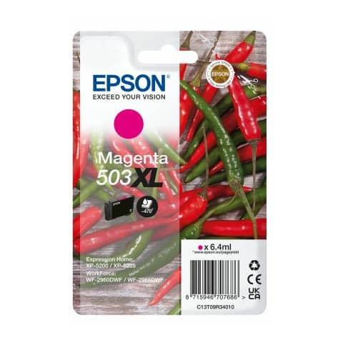 Inkjetpatrone Nr.503XL magenta EPSON C13T09R34010