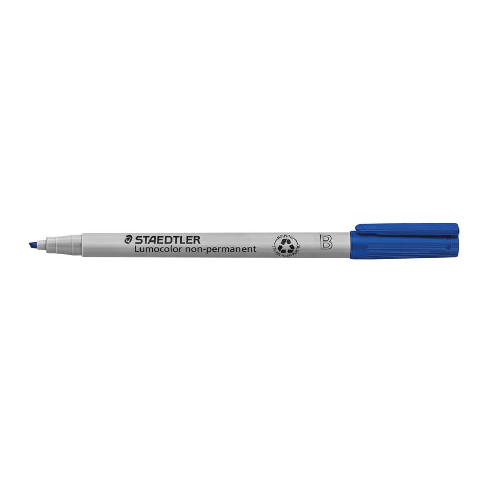 Lumoscolor non-permanent, Marker, Marker pen, Blau, Kugelschreiber?