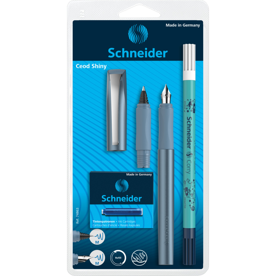 Tintenpatronen, Kalligrafie-Spitzen, Fineliner, Tintenstift, Nachfüllset