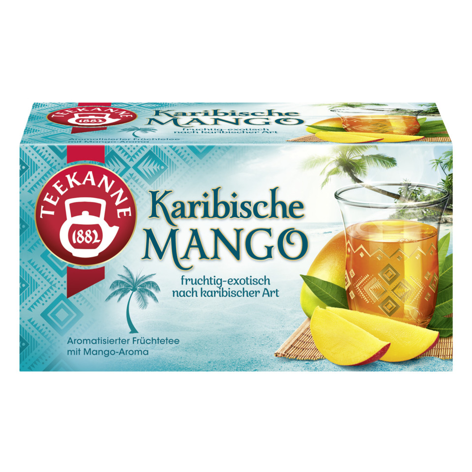 Karibische Mango, Mango-Tee, Früchtetee, Fruchttee, Mango-Aroma