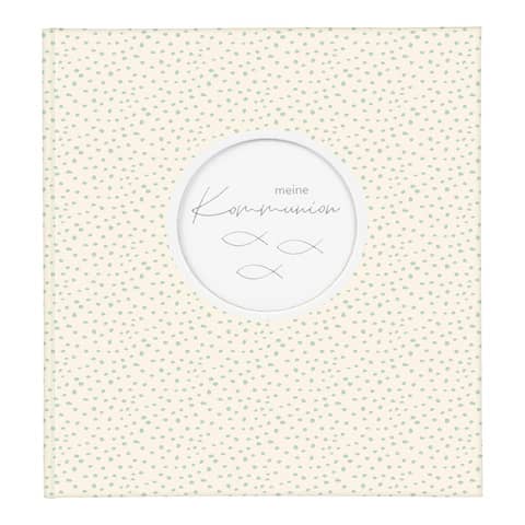 Erinnerungsalbum Kommunion Circulus, 23 x 25 cm, creme GOLDBUCH 11 266