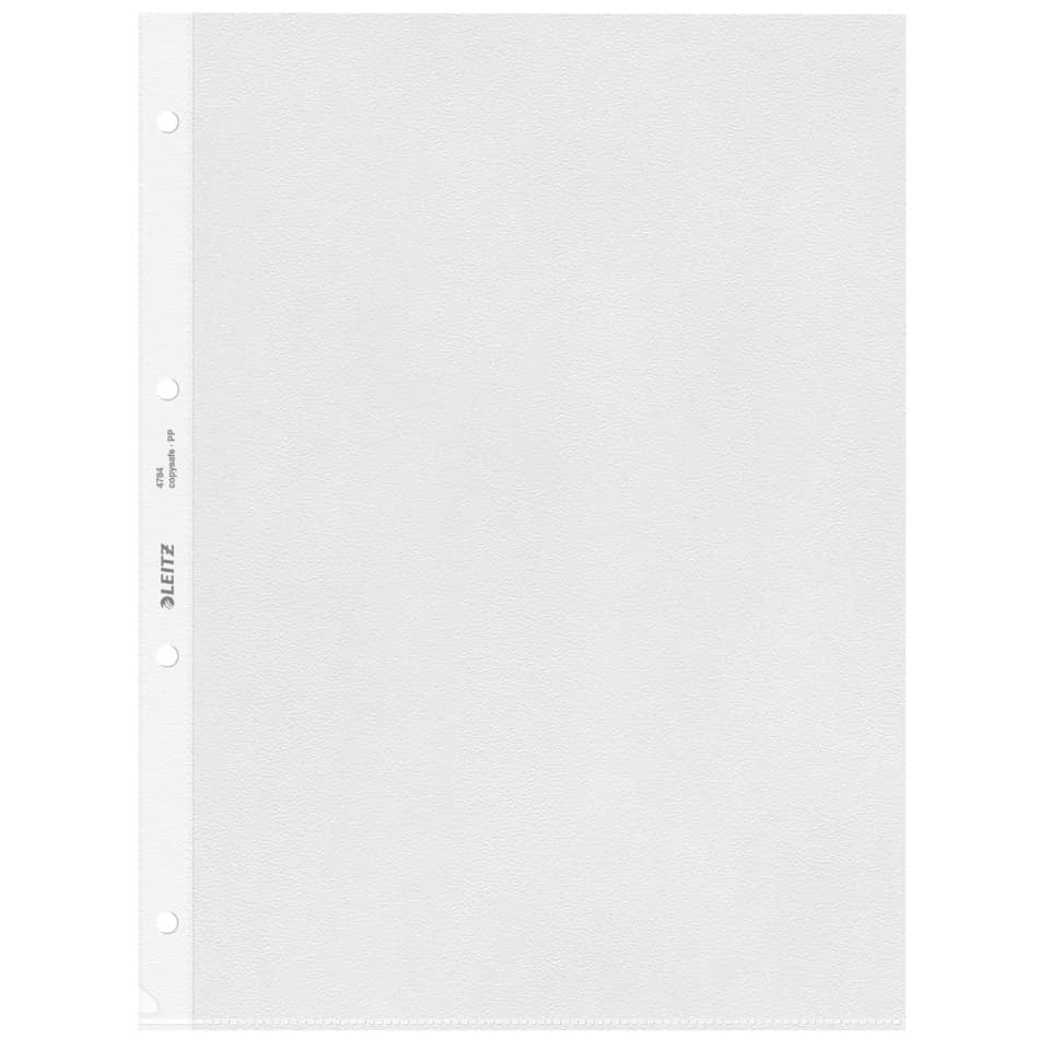 leder, Ordnerhülle, Ordner, transparent, Perforationen