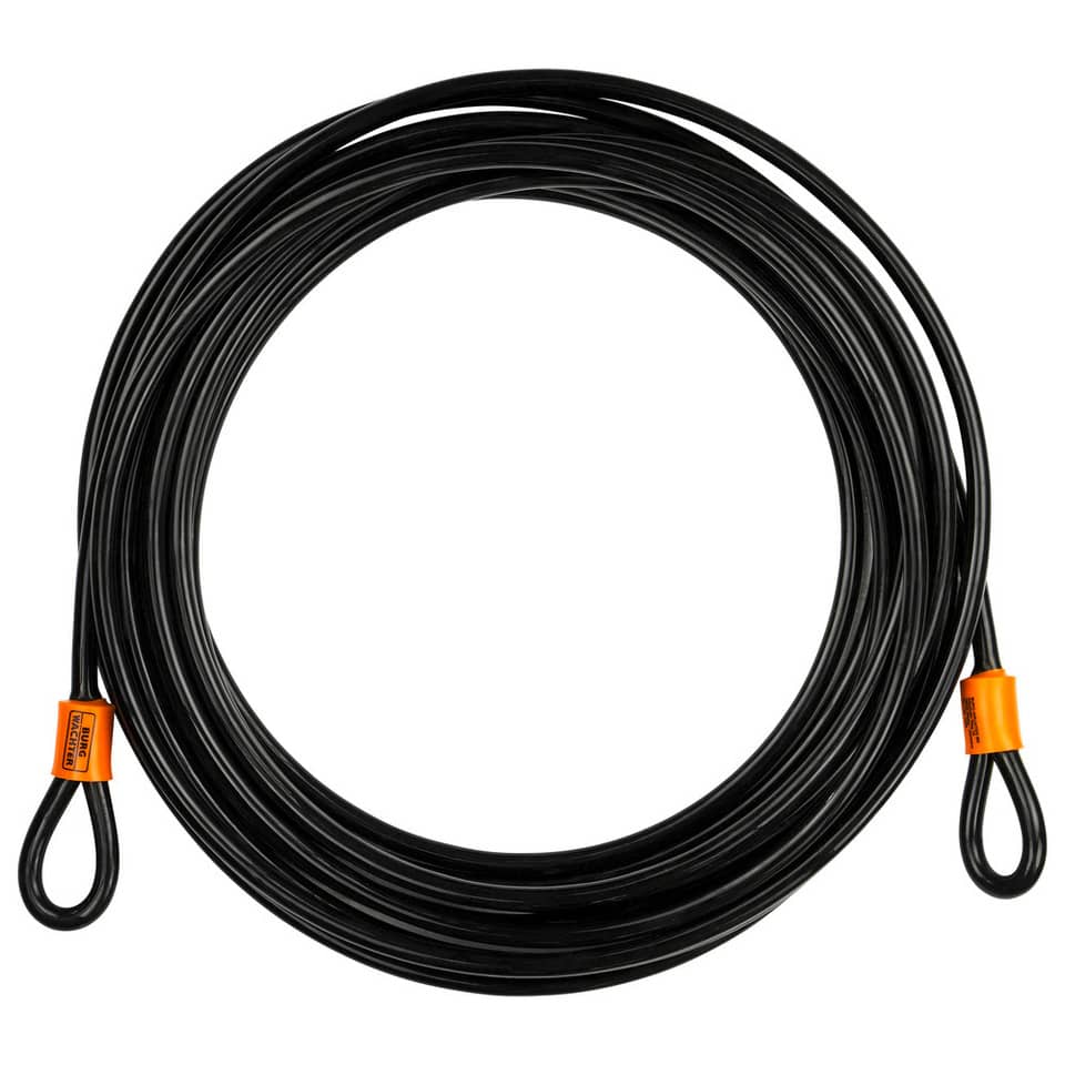 Kabel, Schleife, Gummi, Schwarz, Verlaufsmarke