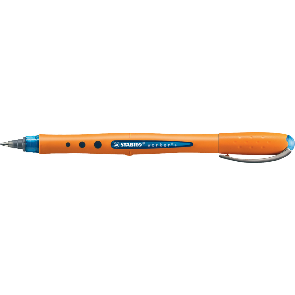 Präzisionswerkzeug, Druckbleistift, orange Farbstoff, Stabilo, Kugelspitze, mechanics pen, precision pen, orange pen, rotary grip, retractable tip