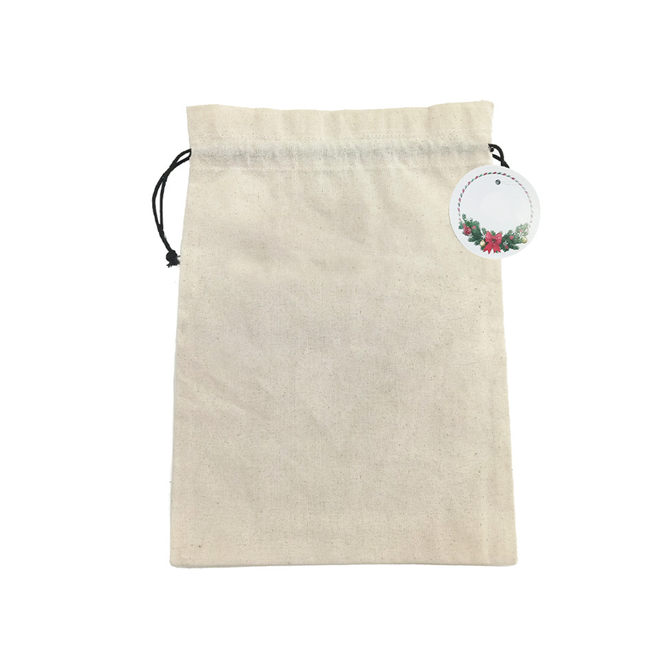 Beuteltaschen, Stoffbeutel, Naturfarben, Drawstring, Zierkordel