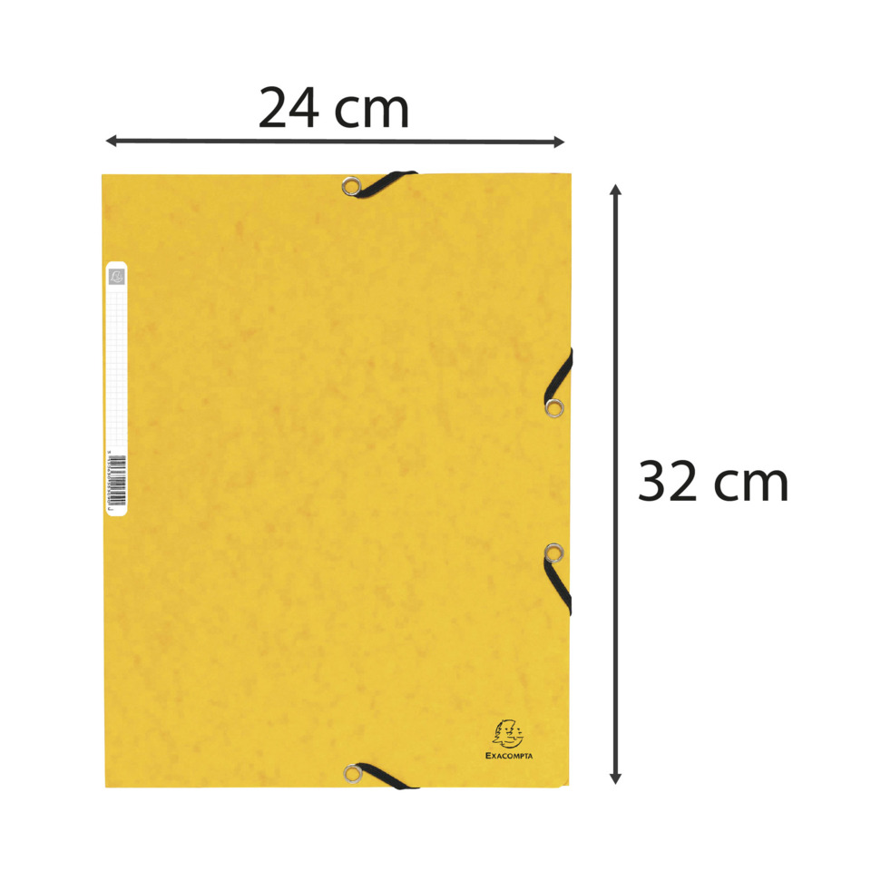 Gelb, Notizblock, Lederband?, Maße 24x32 cm, Klemmverschluss or Binde?