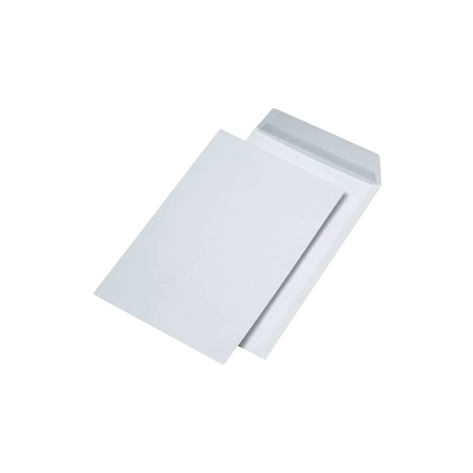 Versandtasche, C4, 120g/m², Haftklebend, 250 Stück, weiß MAILMEDIA 30005531