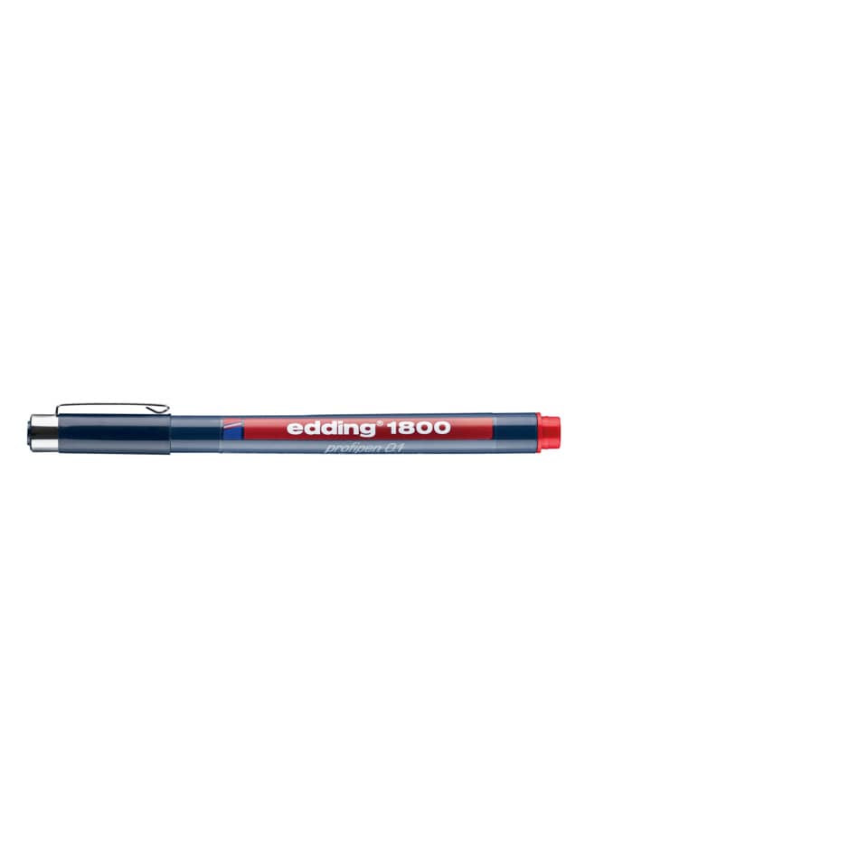 Kugelschreiber, Fineliner, Blau, Rot, Stift
