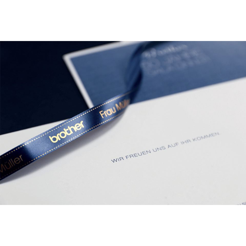  Band,  Geschenk,  Karte,  blau,  Einladung