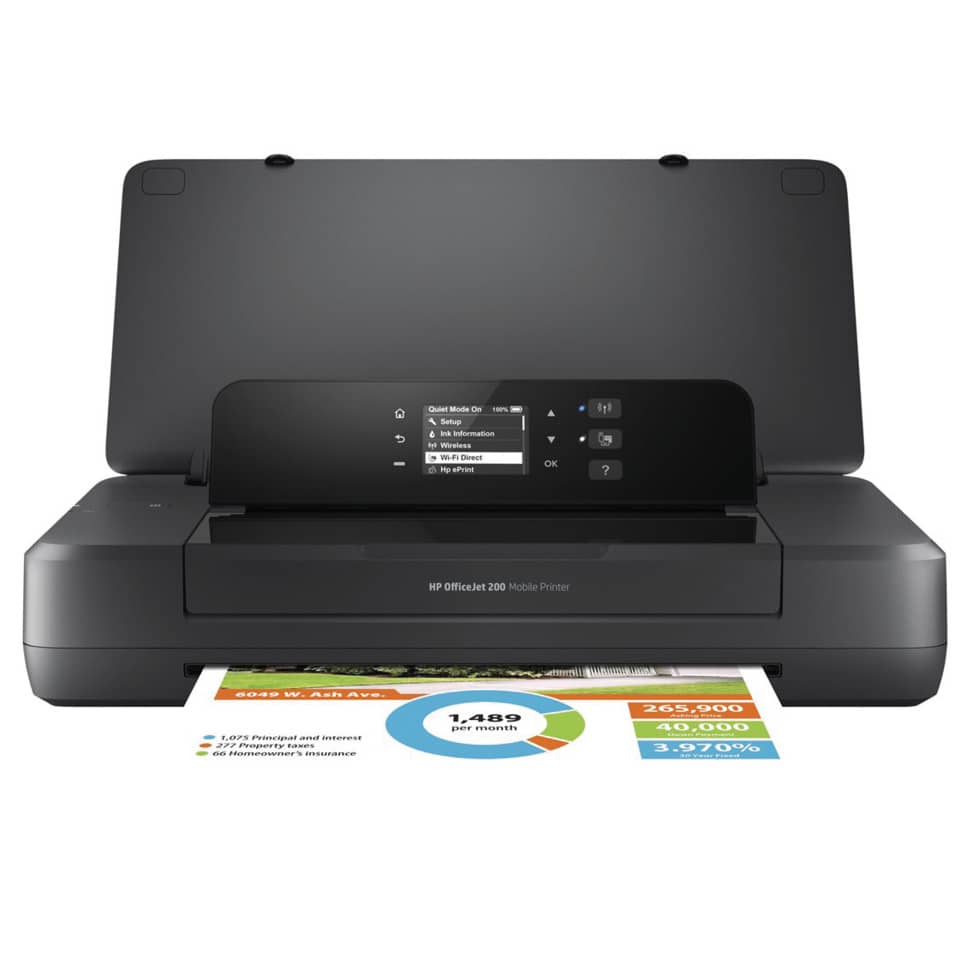 Drucker, All-in-One, Tintenstrahldrucker, HP OfficeJet, Papierausgabe