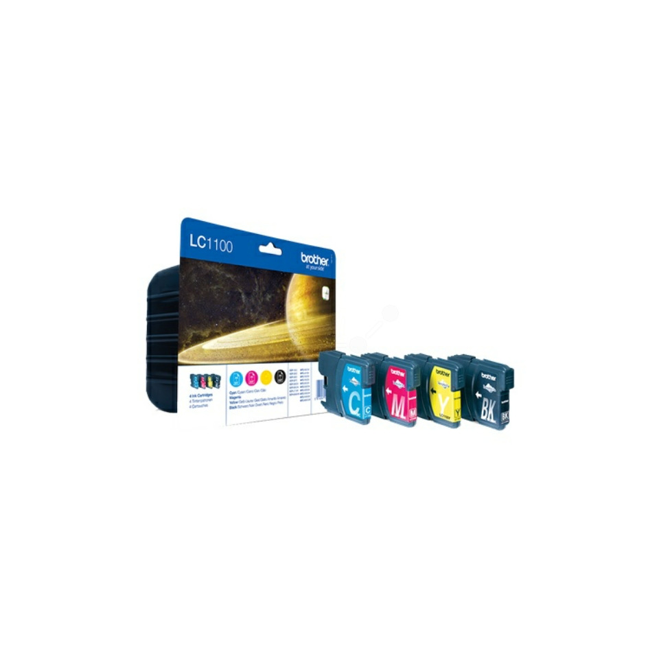 Tintenpatronen, Druckerpatronen, Farben Set, LC1100, Brother kompatible