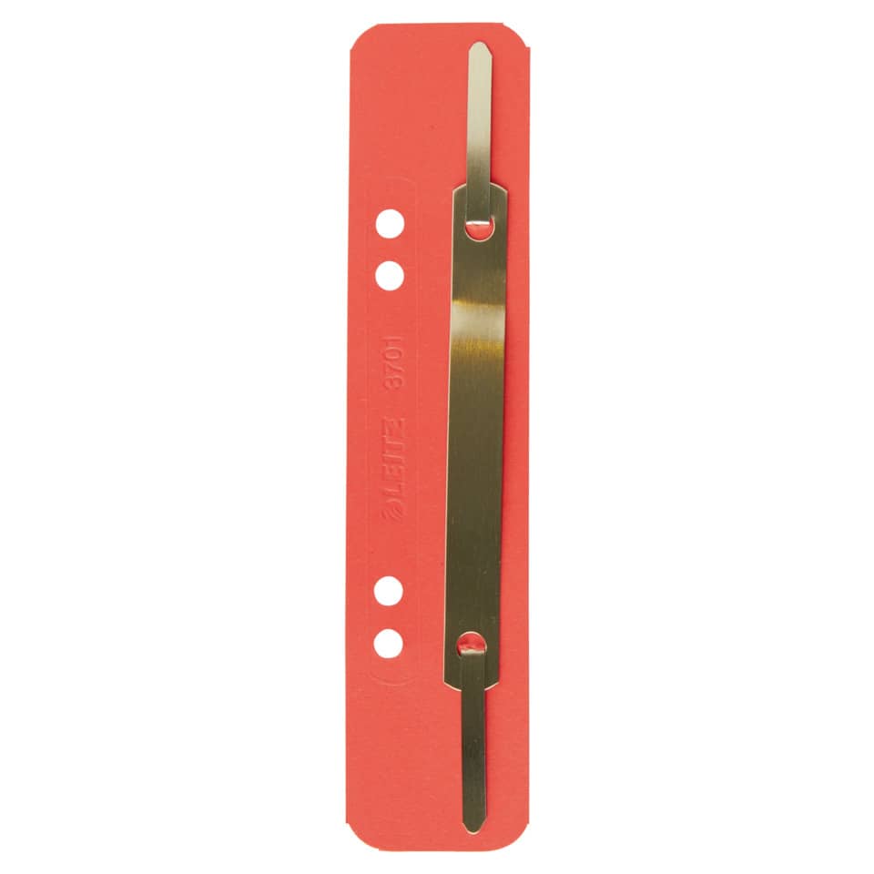 Heftstreifen, 35 x 158 mm, Karton, 25 Stück, rot LEITZ 3701-00-25