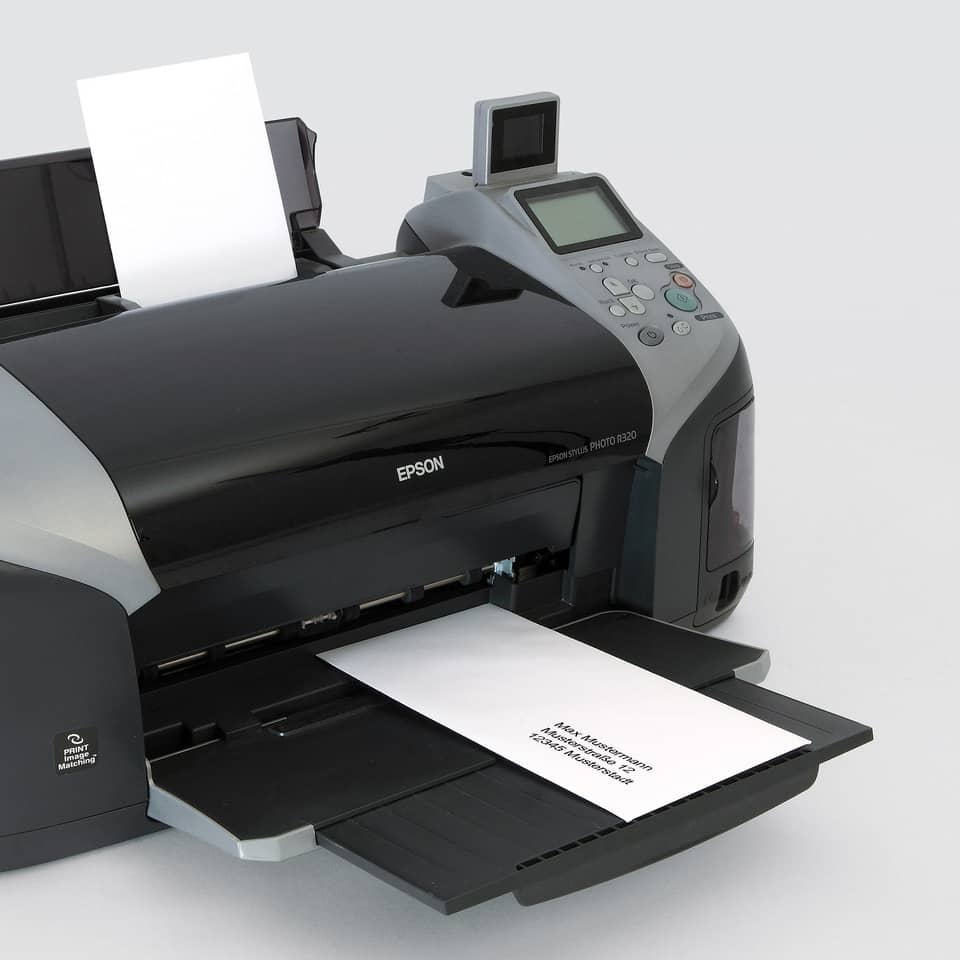 lhs Drucker, Tintenstrahldrucker, Drucker, Papierzufuhr, Bildschirm