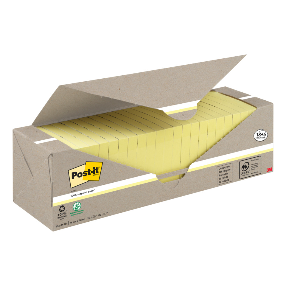 Notizblock, Post-it, Klebezettel, Gelb, Papierblock