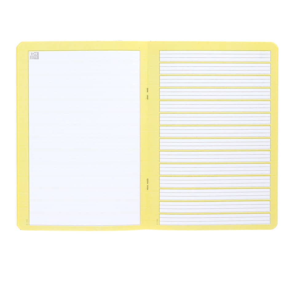 Notizbuch, Notizblock, Kartenhalter?, Ablage?, Gelb