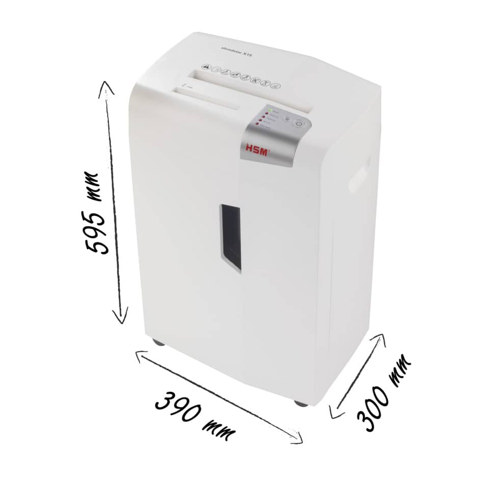 Papierschredder, Papierkassette, Schredder, Kompakt, Haushaltsgerät