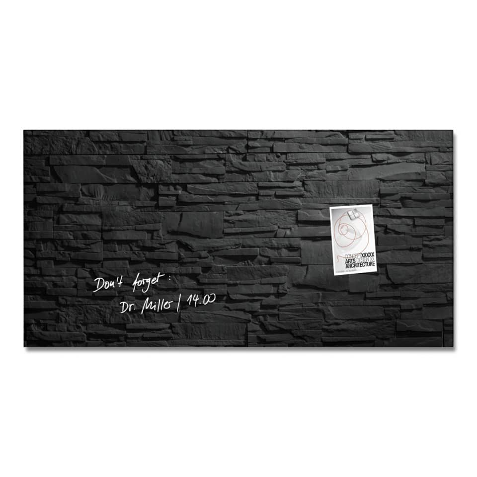 schwarze_steinwand, steinwand,  leinwanddruck, graffiti_text, poster_an_wand