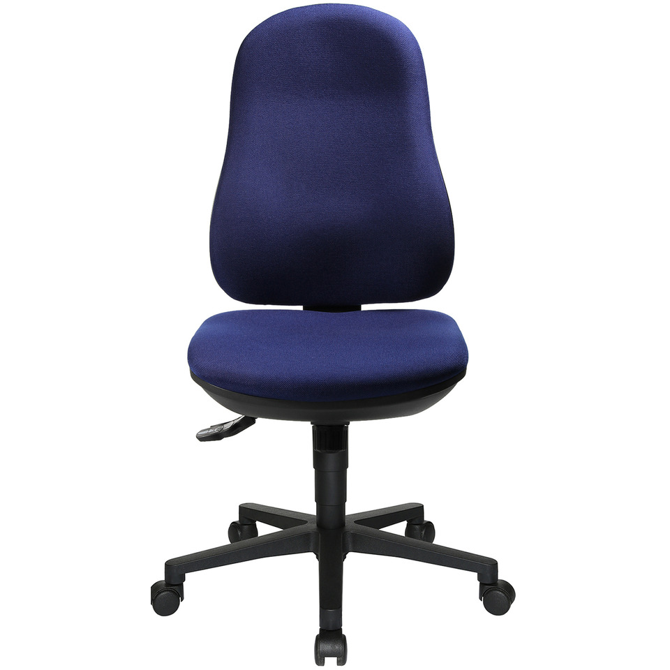Bürostuhl, Stuhl, Kissen, Stahlbasis, Rollenstuhl