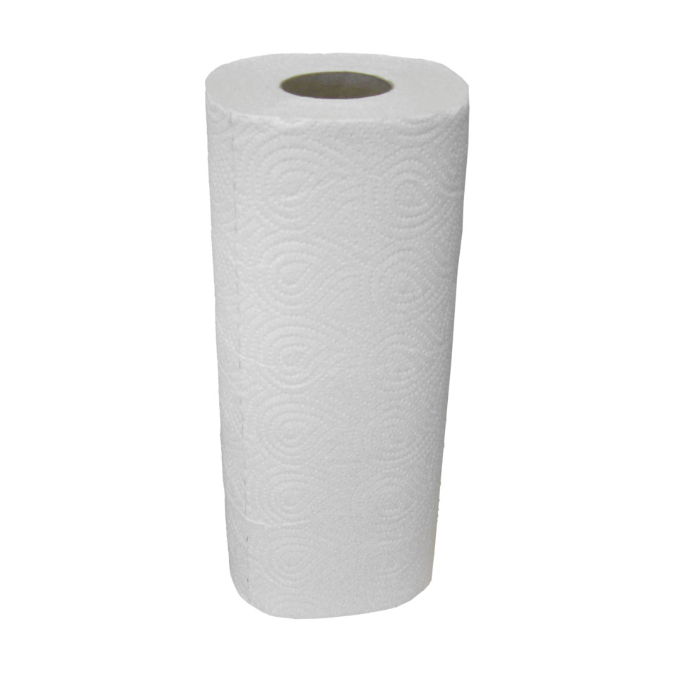 Küchentuch, Papiertuch, Papierrolle, Weiß, Strukturmustern