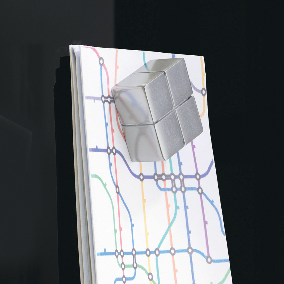 puzzle, magnet, cube, silber, metallisch