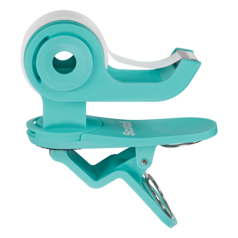 Schneiderclip, Tape Clip, Klammerclip, Klammer, Mintgrün