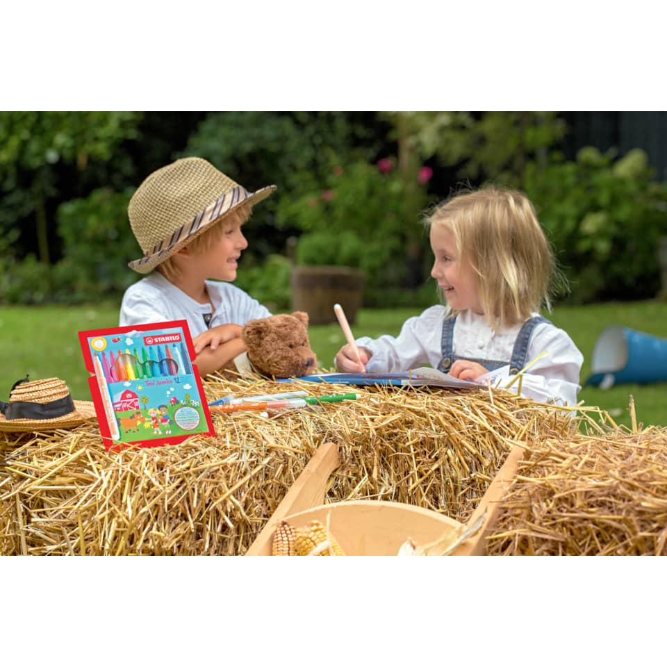 Kinderspiel, Hofleben, Strohballen, Kreativset, Tierischer Begleiter