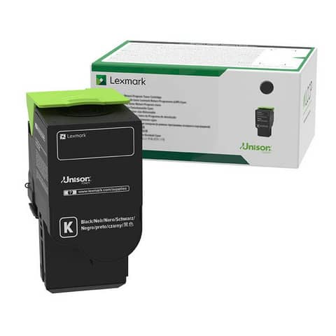 Lasertoner Return schwarz LEXMARK 78C20K0