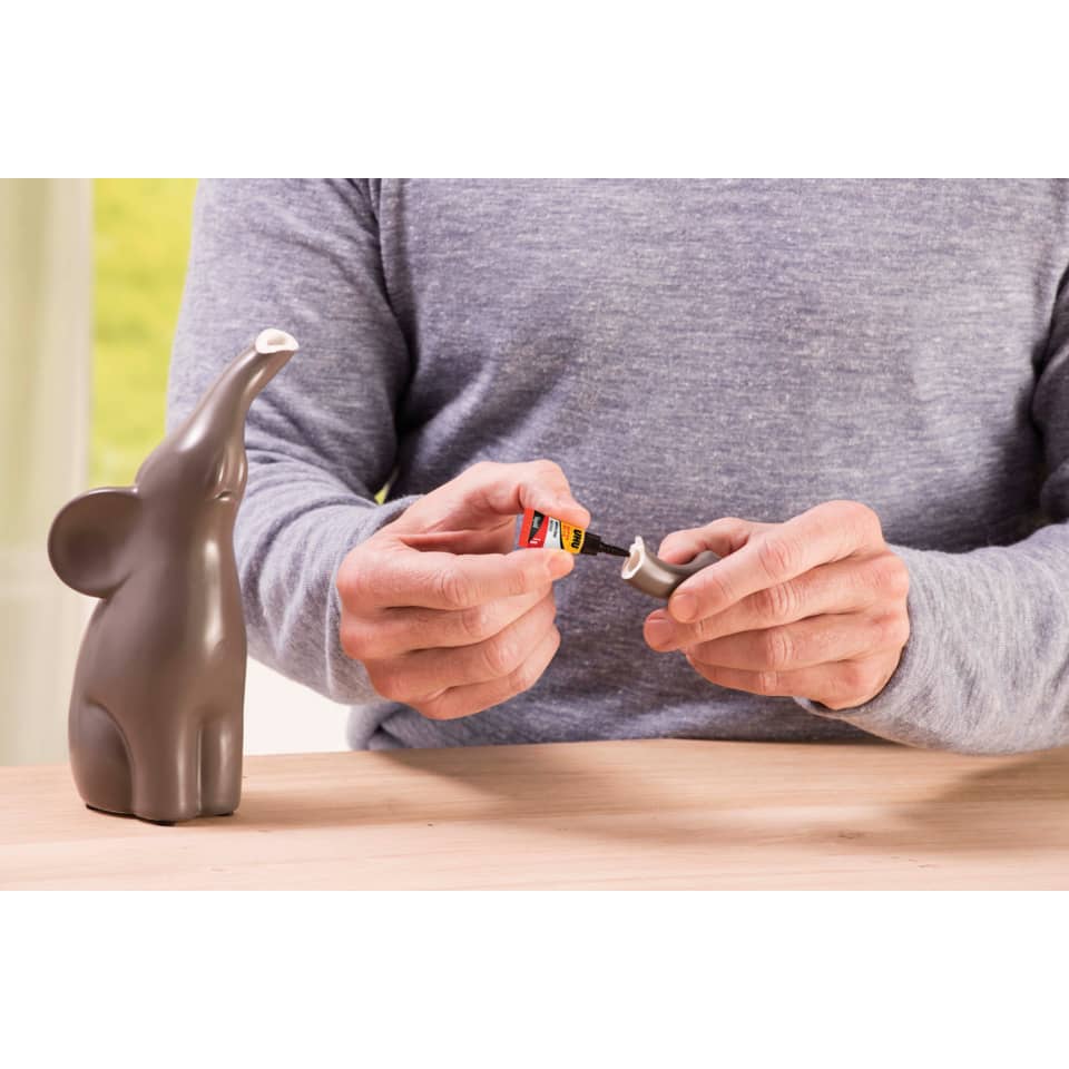 Deko-Objekt, Standfigur, Schraubendreher, Klebstoff, Tierfigur