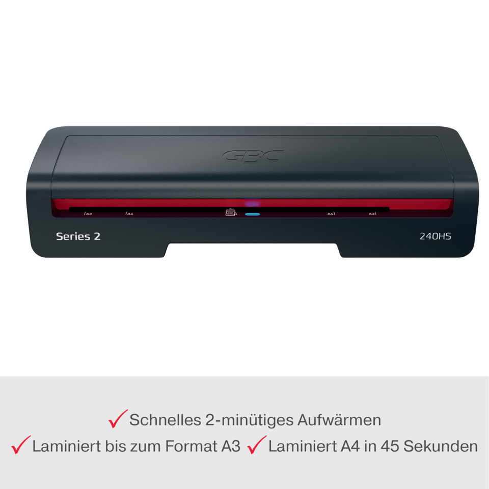 Office scanner, Document shredder, Paper laminator, A3 capable, Series 2 240HS