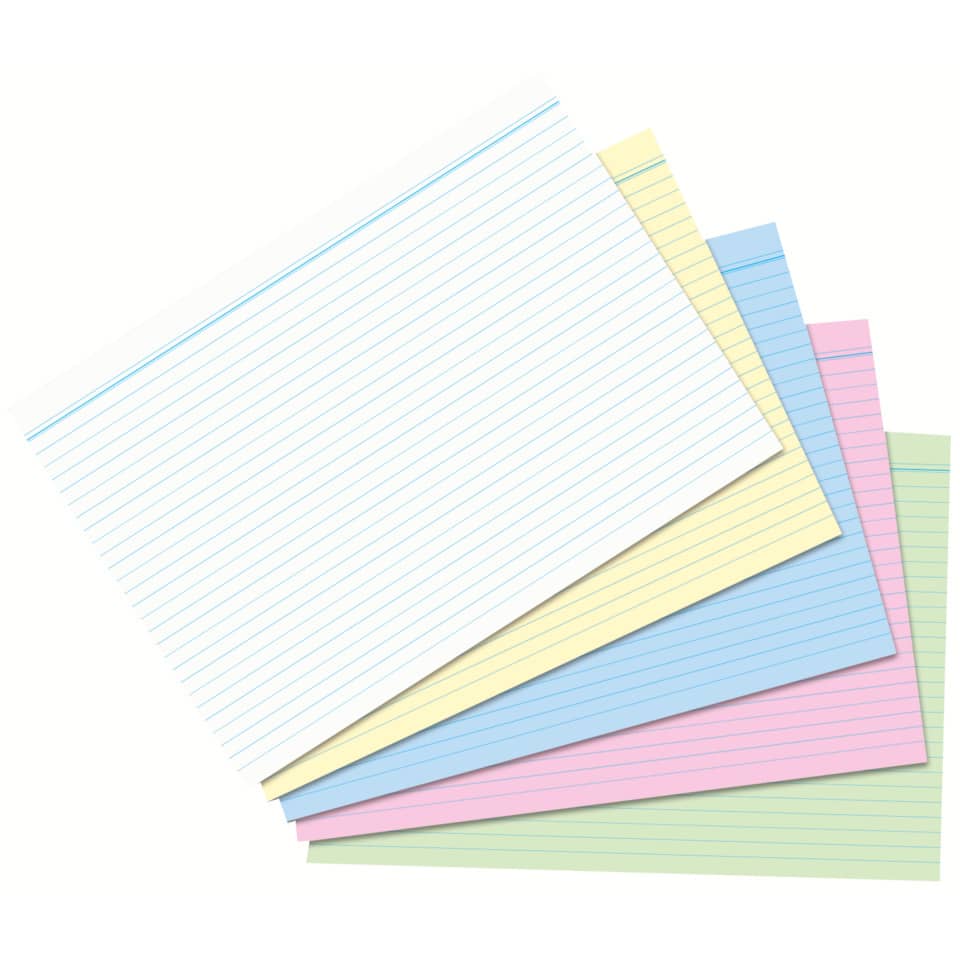 Notizpapier, Linierte Blätter, Schulpapier, Colorful stationery, Papierbögen