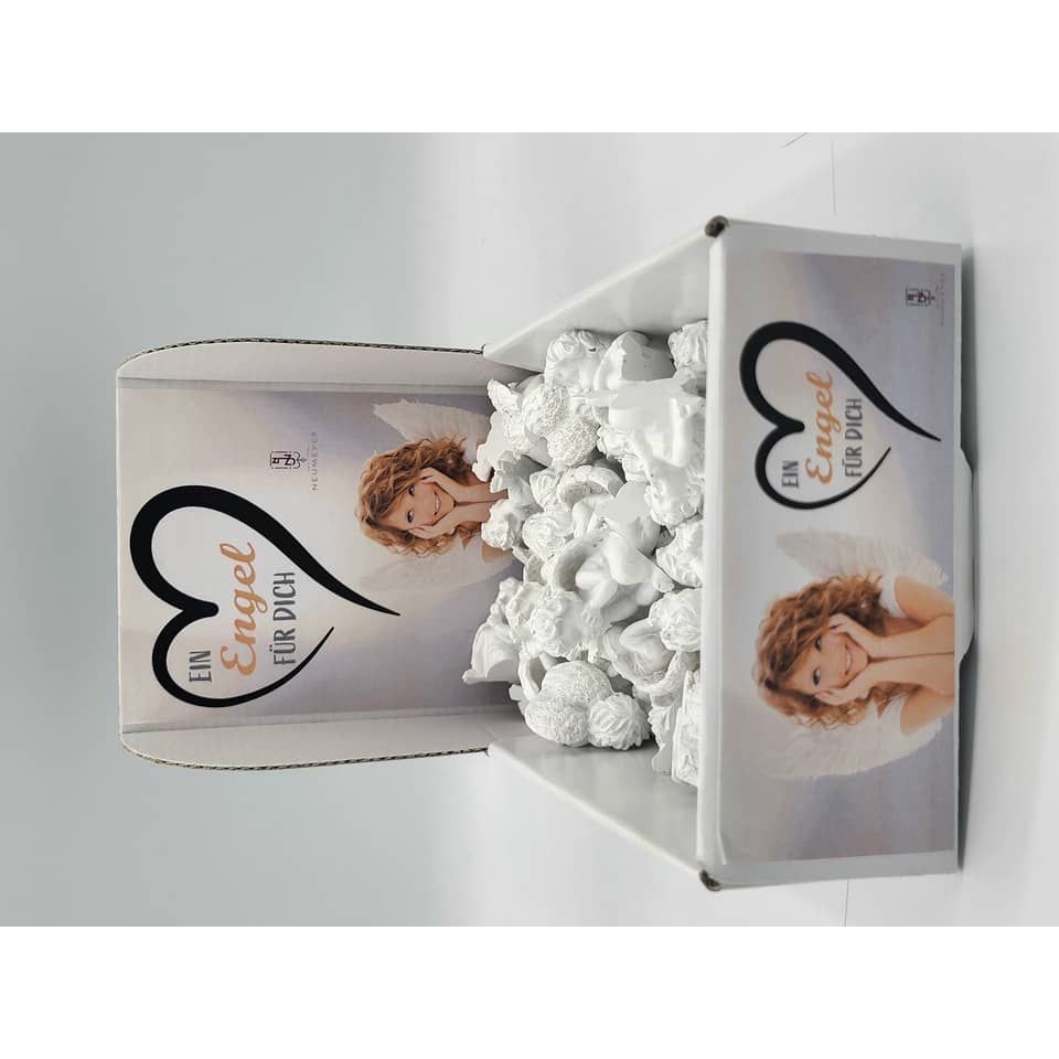 Herzbox, Rosen-Deko, weiße Marshmallows, Schaumkonfetti, Hochzeits-/Geschenkbox