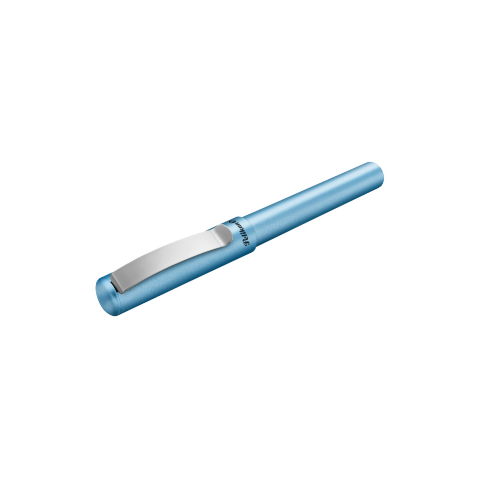 Flaschenöffner, Kapselheber, Metall, Blau, Clip-Design