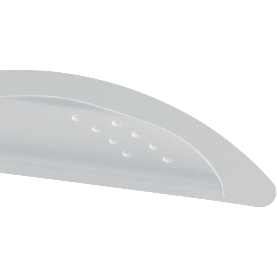 kitchen tool, silicone, white, nonstick, curved edge