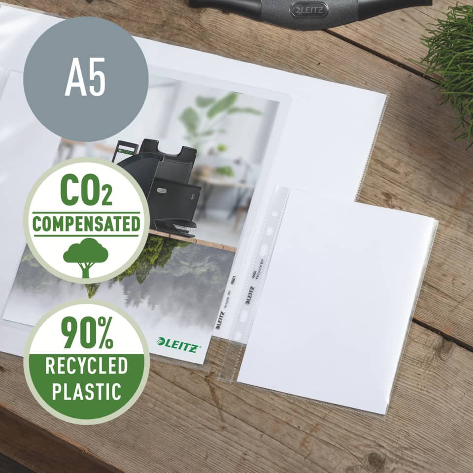 A5, CO2 reduziert, Kunststoff, Recycling, Druckerpapier