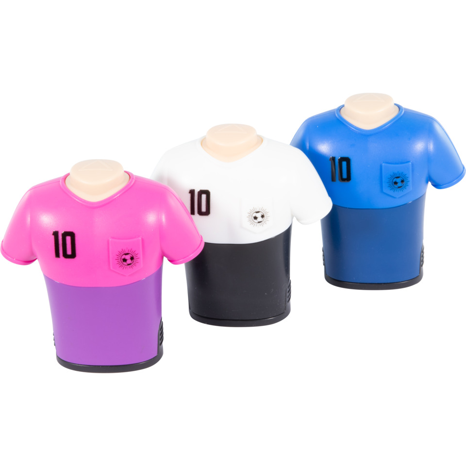Soccertrikot, Miniaturfiguren, Kunststoffspielzeug, bunte Shirs, Nummer-10