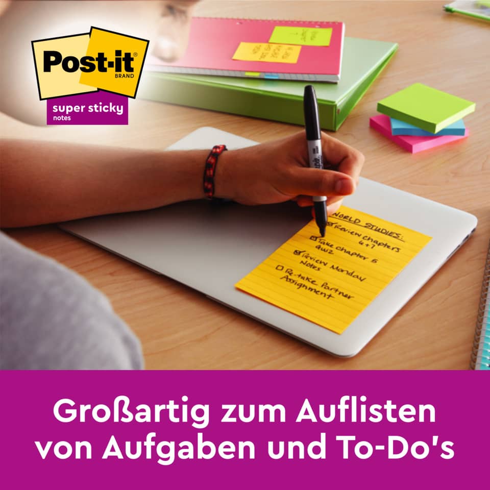 Post-it, Notiz, Sticky notes, Schreibset, Auflistung