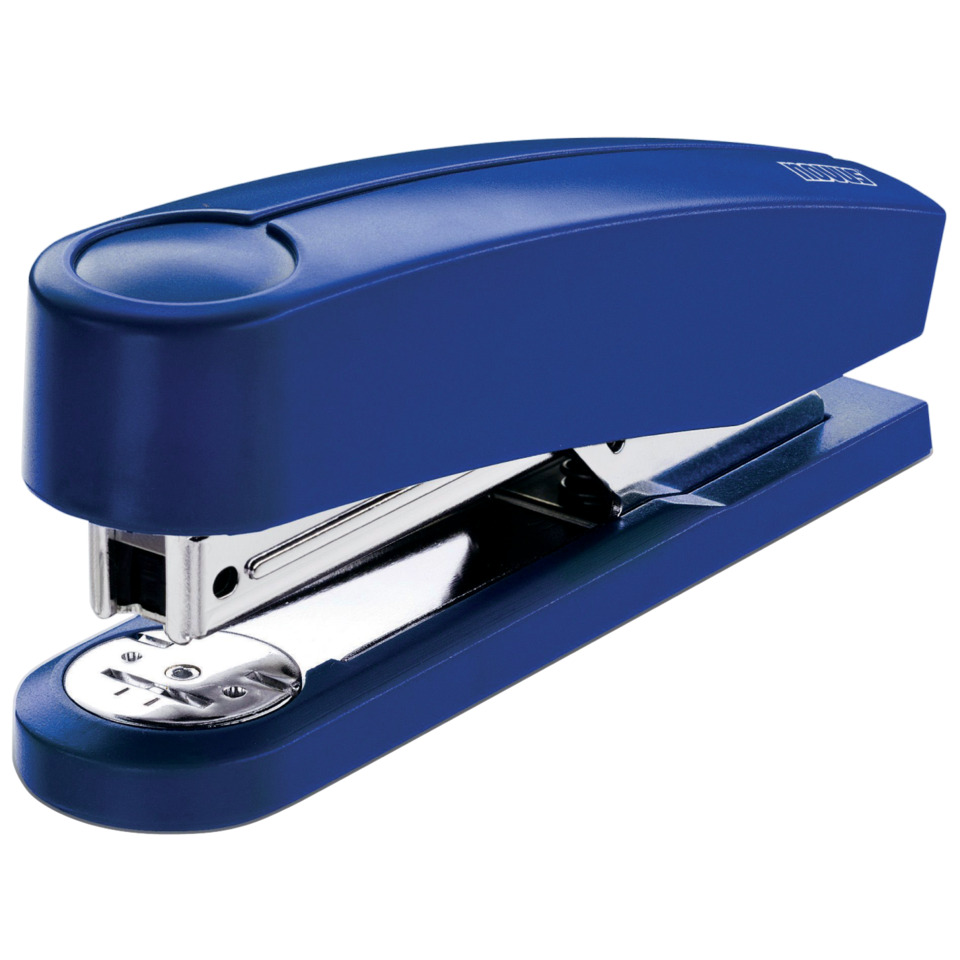 Heftgerät B 2, 25 Blatt, Einlegetiefe 65 mm, blau NOVUS 020-1260