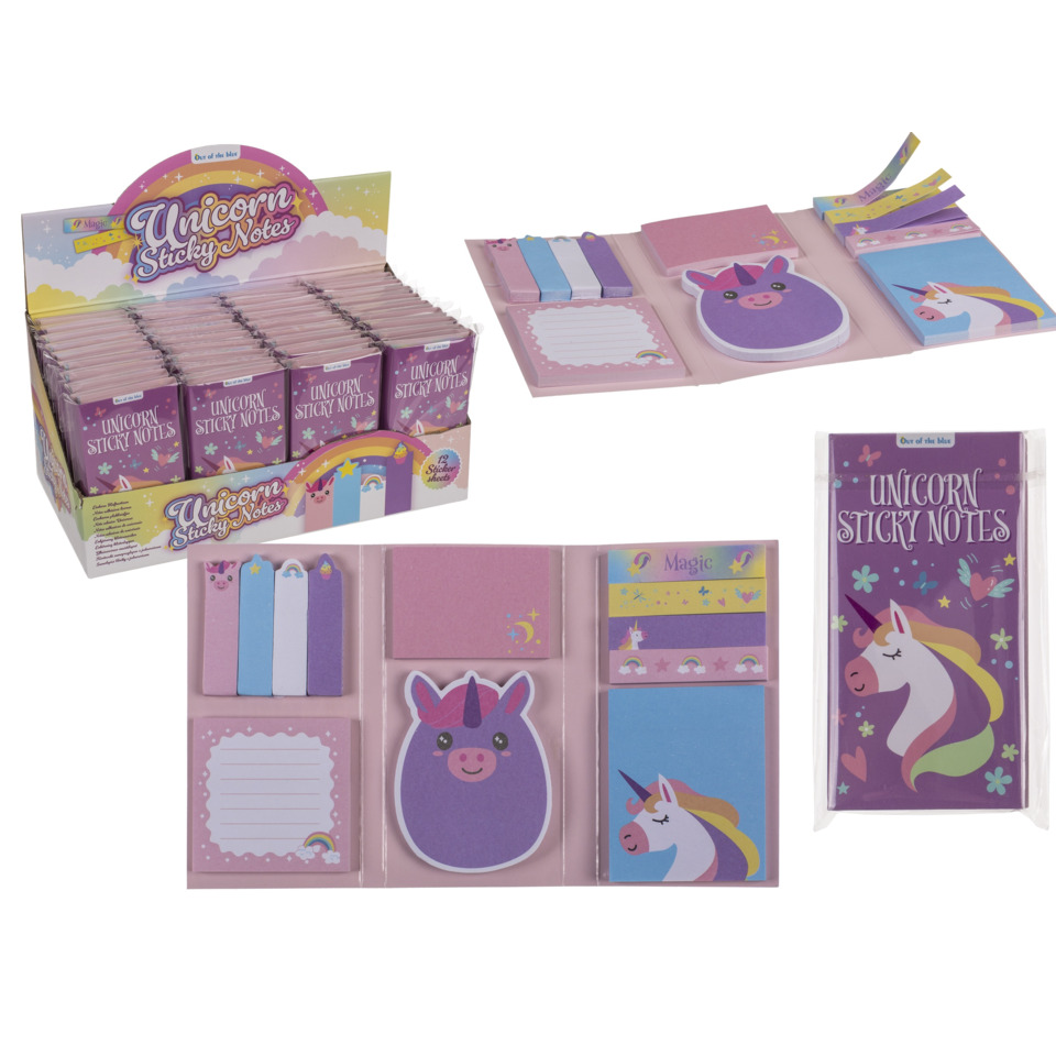 Unicorn, Sticky notes, Notizblock, Motiv, Pastell