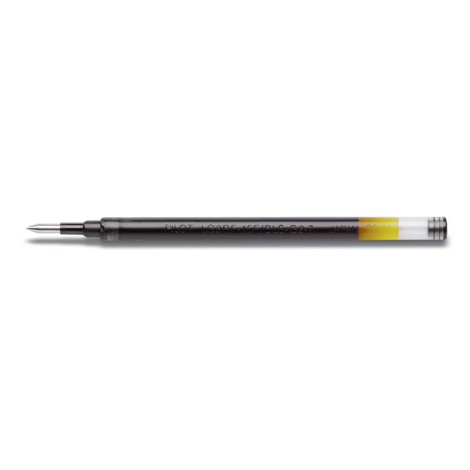 Mechanischer Bleistift, Bleistiftbleistift?, Bleistiftspitze, schwarzer Körper, gelb-weiße Radiergummi