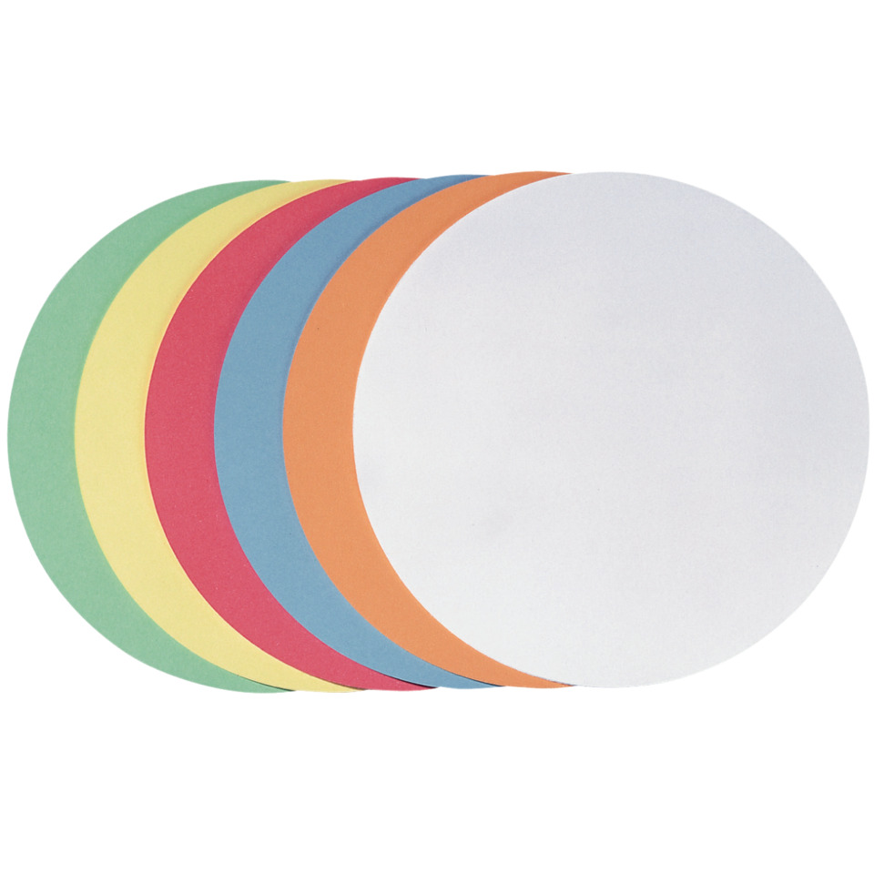 klebepunkte, bunte zettelkarten, runde form, bunte farben, papierschilder