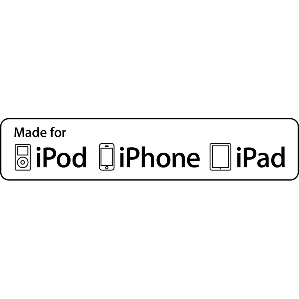 Aufkleber, Made for iPod, iPhone, iPad, Etikett