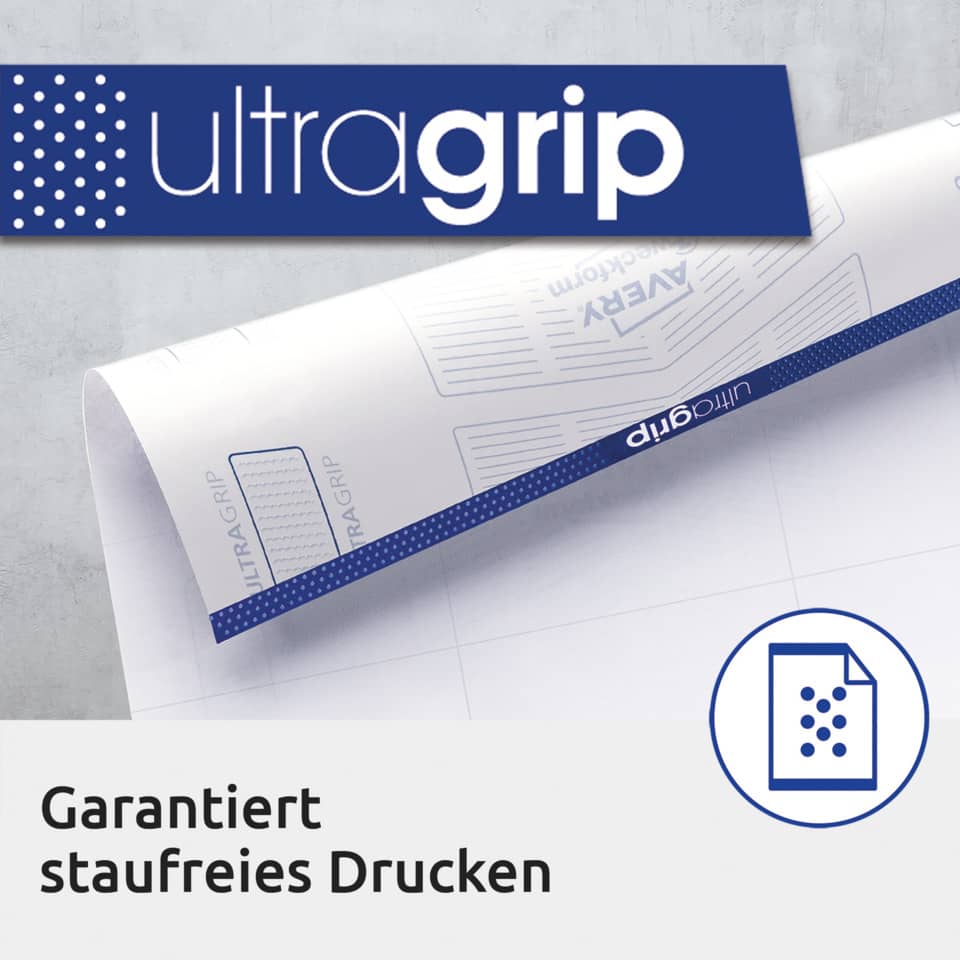 Tragetasche, Ultragrip, Druckpapier, Beschriftung, Klebemittel