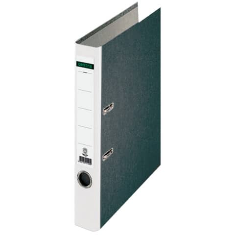 Ordner Standard, mit Farbrücken, mit Schlitzen, A4, 52 mm, weiß CENTRA 221121