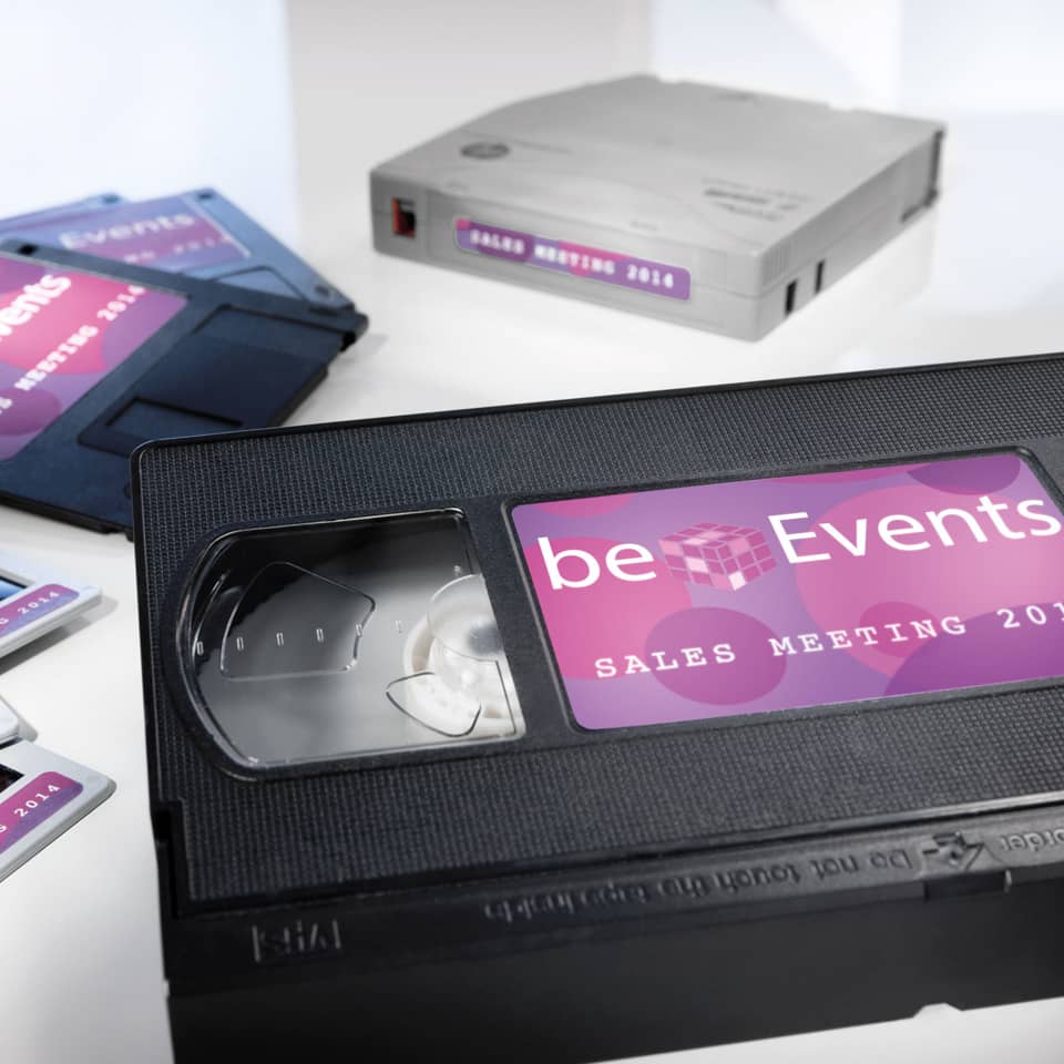 VHS, VHS-Kassette, Be Events, Kassette, Medien