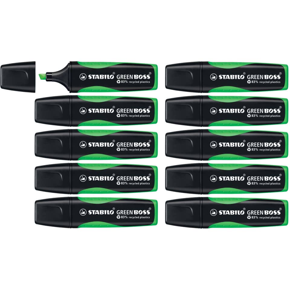 Stabilo, Green Boss, Marker, Korrekturhalter, Markerstift