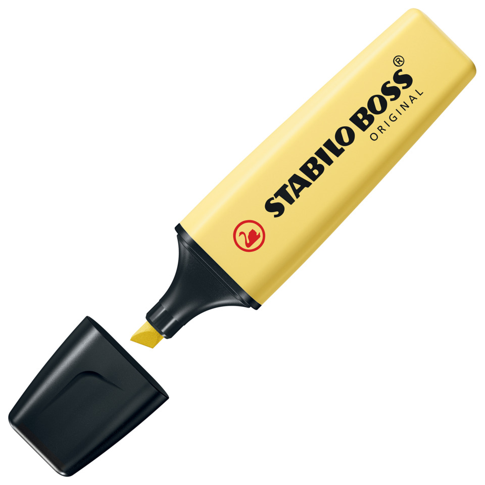 highlighter, marker, fluorescent, yellow, nib