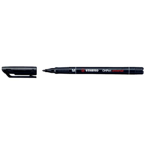 Folienstift OHPen universal, 1 mm, permanent, schwarz STABILO 843/46