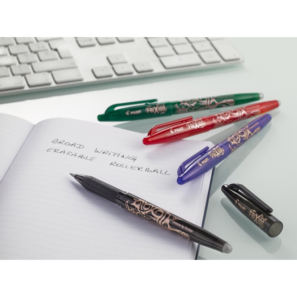 Kugelschreiber, Farbige Stifte, Rollerball, Notizbuch, Schreibset
