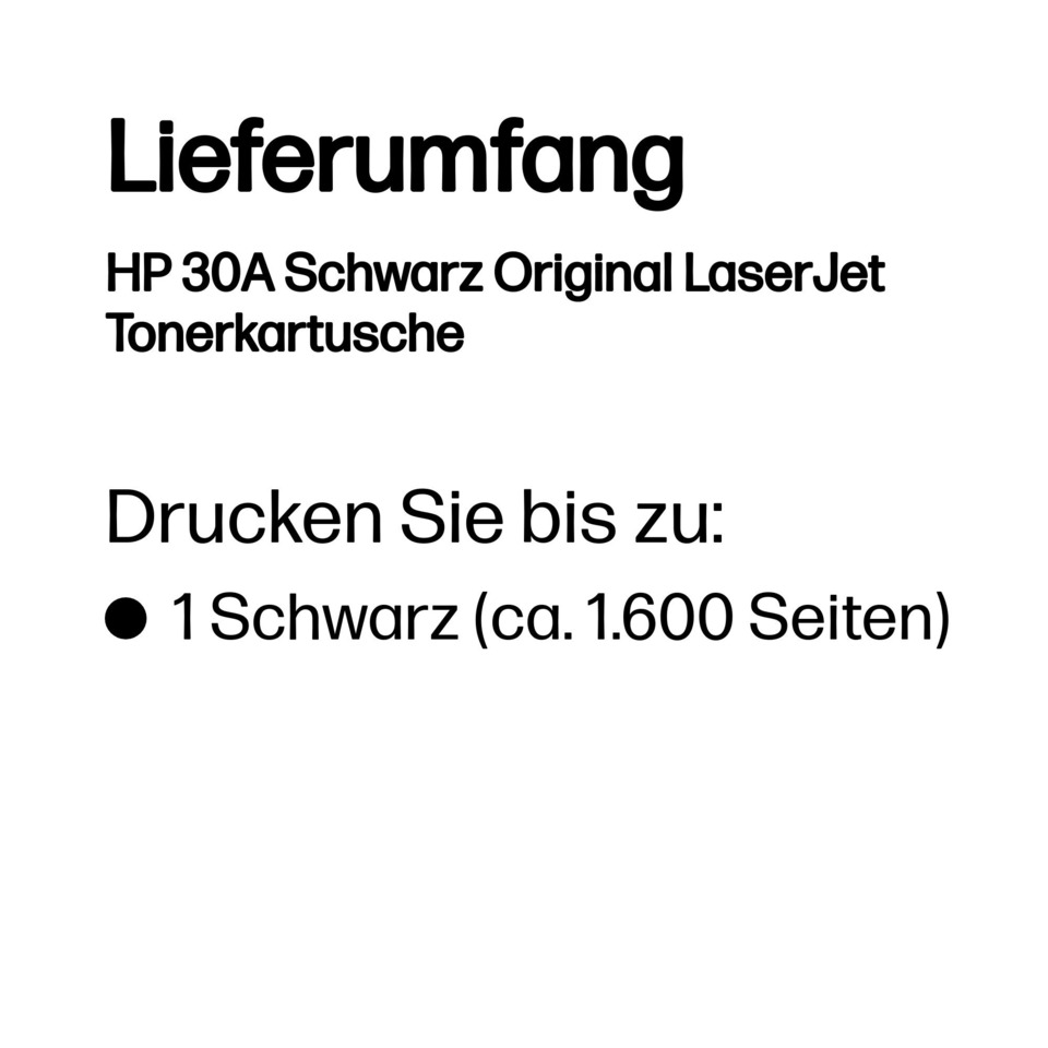 Druckerpatrone, Toner, Laserjet, Schwarz, Original