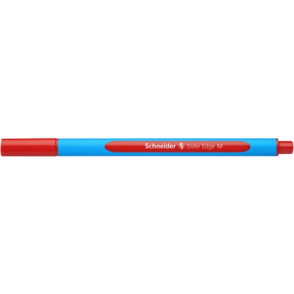 Marker, Whiteboard marker, Red cap, Blue body, Schneider Slider Edge M